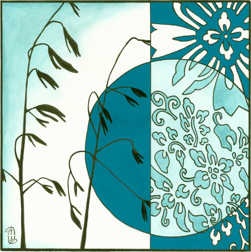 Kimono Garden III Poster Print - Megan Meagher