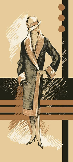 Large Retro Fashion Poster Print - Unkown