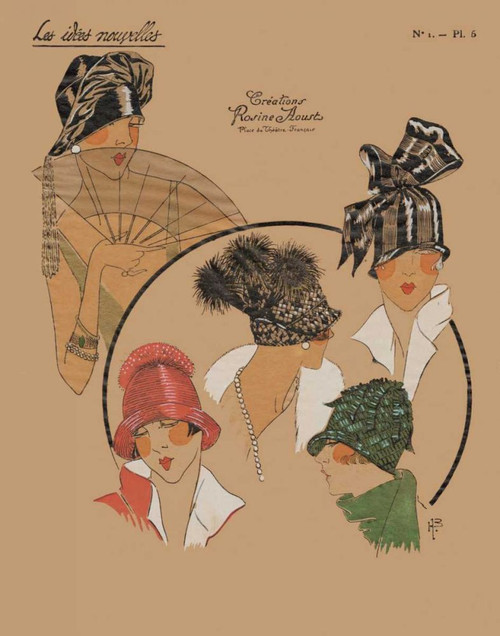 Elegant Chapeau I Poster Print - Unknown