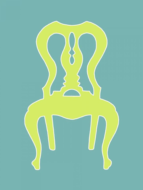 Small Graphic Chair II Poster Print - Chariklia Zarris
