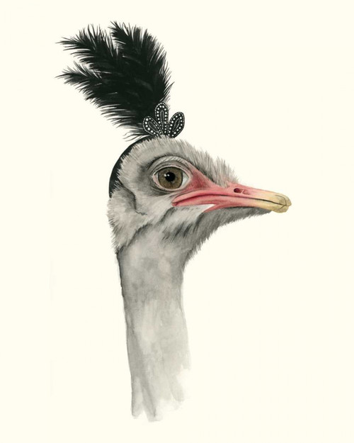 Downton Animals III Poster Print - Grace Popp