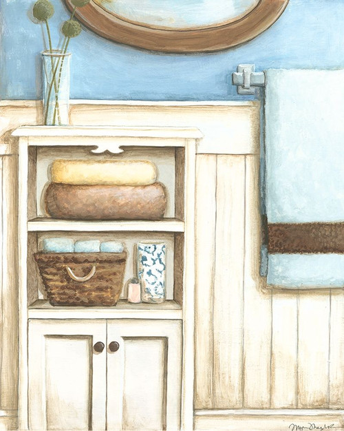 Coastal Bath III Poster Print - Megan Meagher