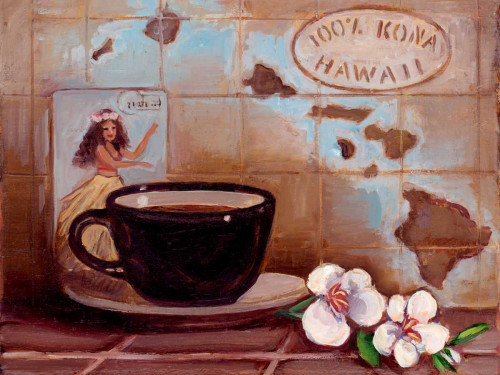 Kona Hawaii Poster Print - Theresa Kasun