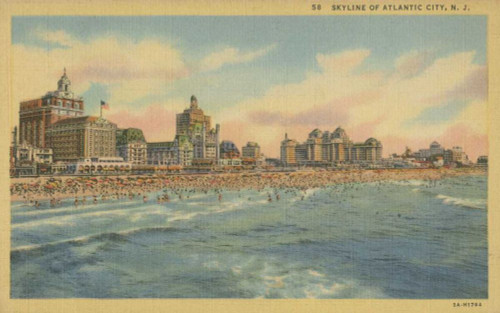 Atlantic City, NJ- IV Poster Print - Unknown