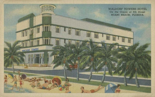 Miami Beach V Poster Print - Unknown