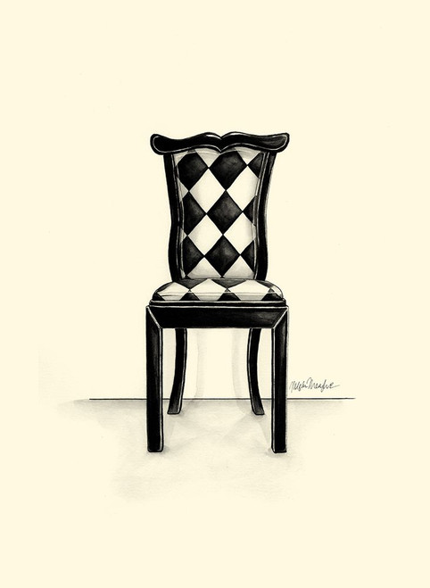 Designer Chair VII Poster Print - Megan Meagher