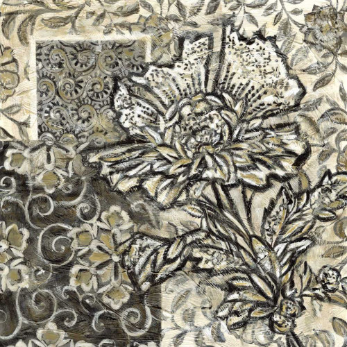 Printed Graphic Chintz III Poster Print - Chariklia Zarris