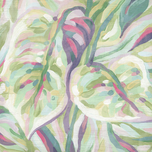 Pastel Driftwood Palm Leaves I Poster Print - June Erica Vess