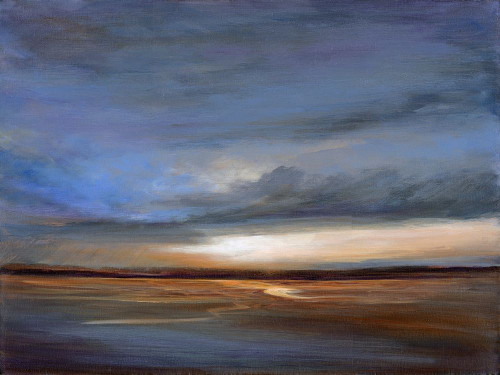 Salt Flats Poster Print - Sheila Finch