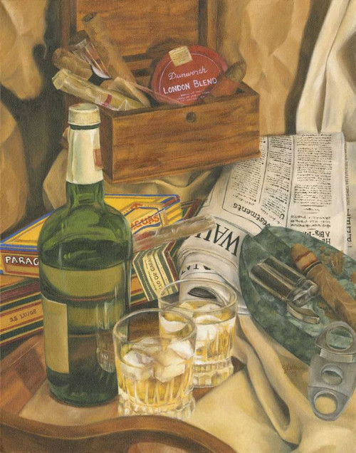 Jennifers Scotch Indulgences II Poster Print - Jennifer Goldberger