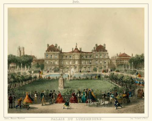 Palais Du Luxembourg Poster Print - Unknown
