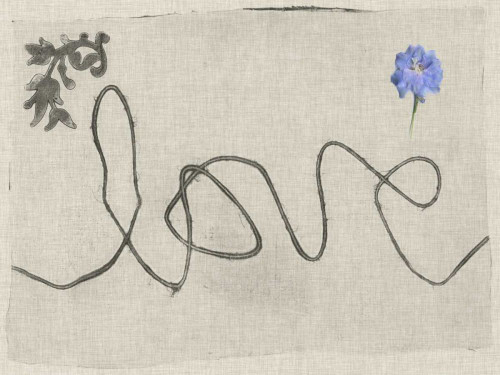 Simple Words II Poster Print - Jennifer Goldberger