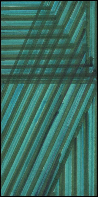 Line Study Blue Poster Print - Charles McMullen