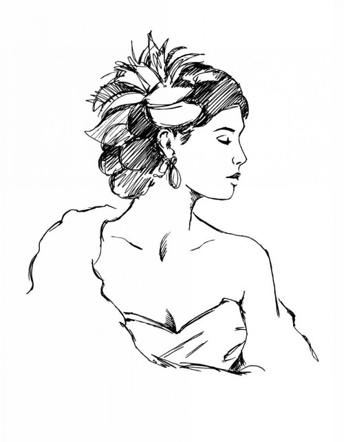 Elegant Fashion Study III Poster Print - Ethan Harper