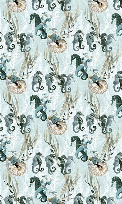 The Sea Santa Collection E Poster Print - Grace Popp