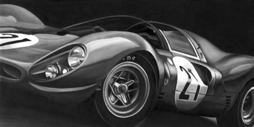 Vintage Racing II Poster Print - Ethan Harper