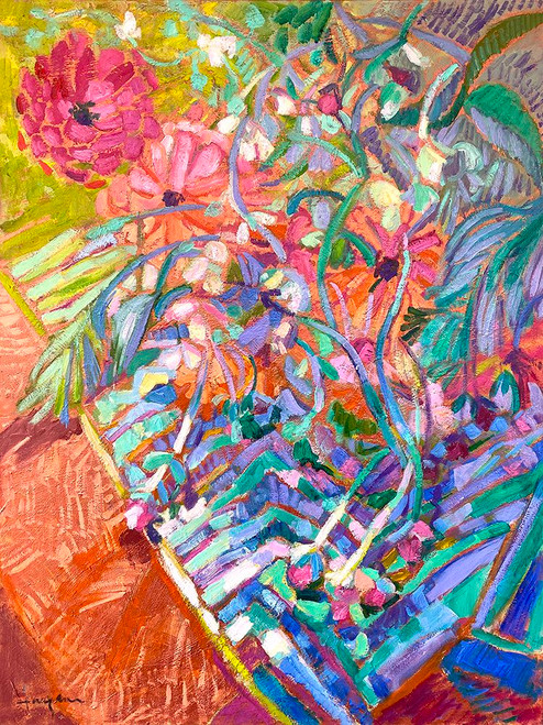 Df1431Meanderinggardenpath Poster Print - Dorothy Fagan