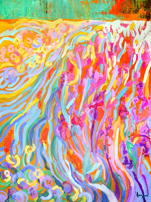 Garden By The Sea Poster Print - Dorothy Fagan