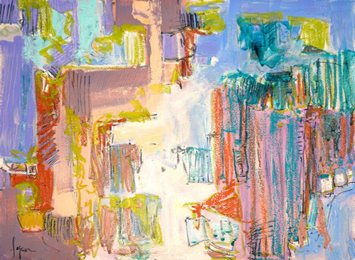 Df580On The Village Green Poster Print - Dorothy Fagan