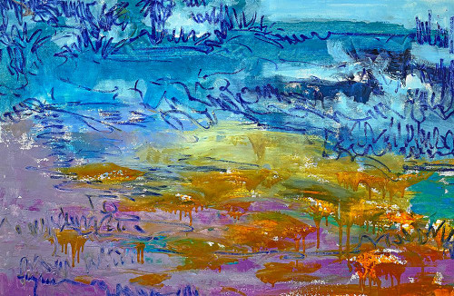 Df2103Dancing Heart 5700 Poster Print - Dorothy Fagan