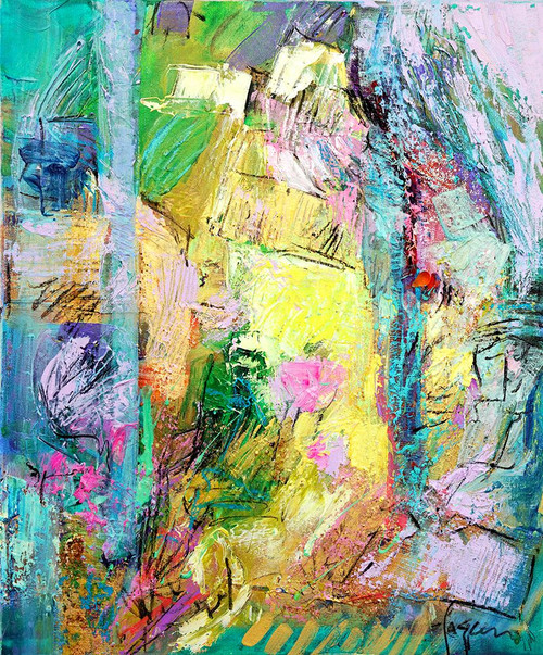 Grace In My Garden Poster Print - Dorothy Fagan