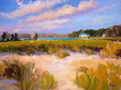 Df1308Lookingback Poster Print - Dorothy Fagan