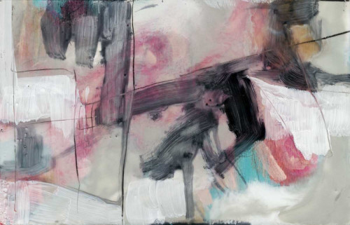 Pastel Kinesis II Poster Print - Jennifer Goldberger