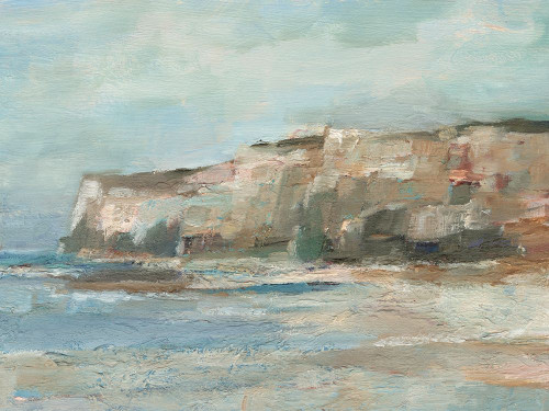Neutral Coastal Cliffs II Poster Print - Ethan Harper