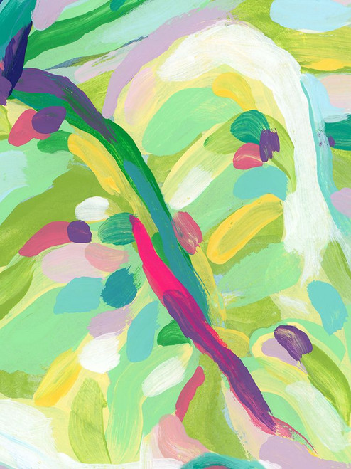 Bright Tropical Abstraction VI Poster Print - June Erica Vess