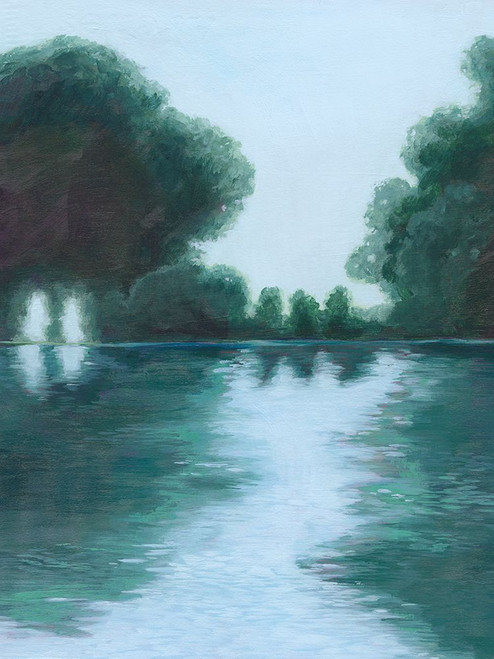 Blue Light Lake I Poster Print - Grace Popp