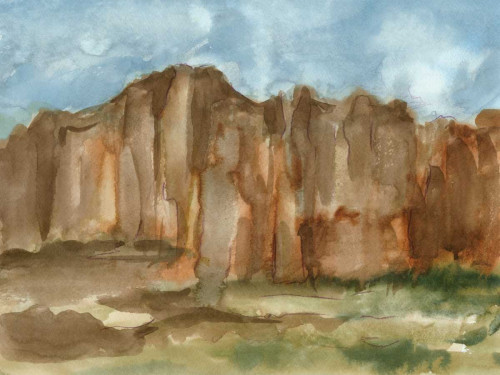 Watercolour Sketchbook X Poster Print - Ethan Harper