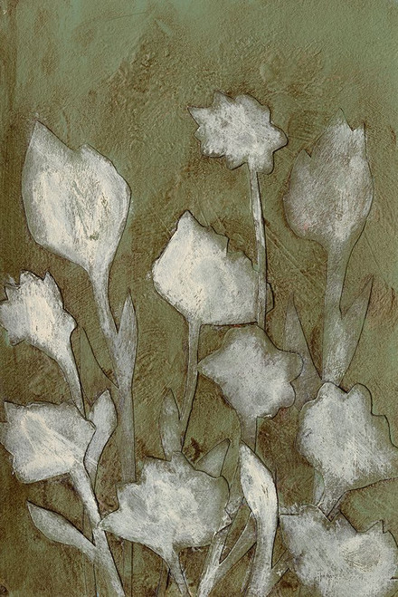 Ghost Flowers II Poster Print - Regina Moore