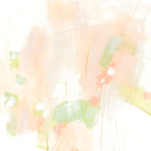 Peach Participle II Poster Print - June Erica Vess