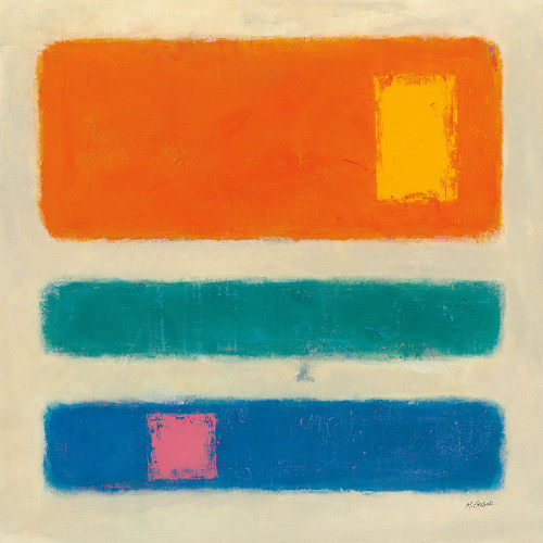 Isole Orange Poster Print - Mike Schick