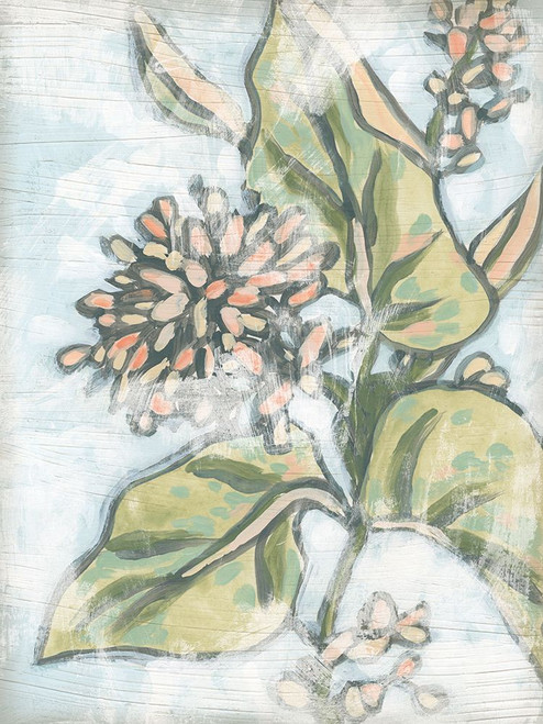 Flowerhead Fresco II Poster Print - June Erica Vess