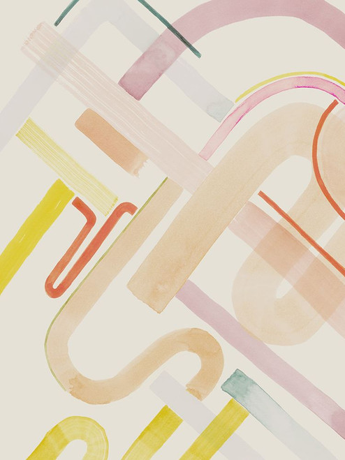 Watercolor Playground Arches II Poster Print - Grace Popp