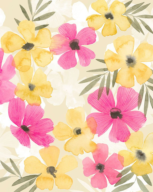 Tropical Punch Posies II Poster Print - Grace Popp