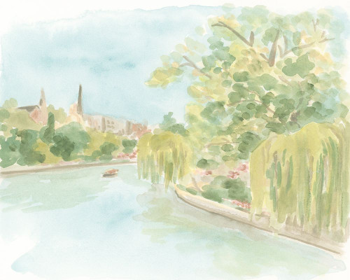 Pastoral Pastels III Poster Print - June Erica Vess