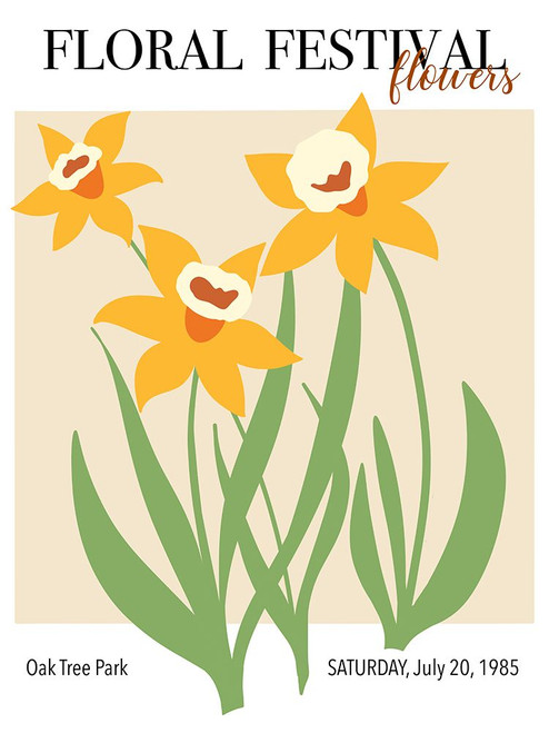 Floral Festival I Poster Print - Regina Moore