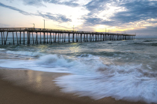 Nags Head Pier Poster Print - Danny Head