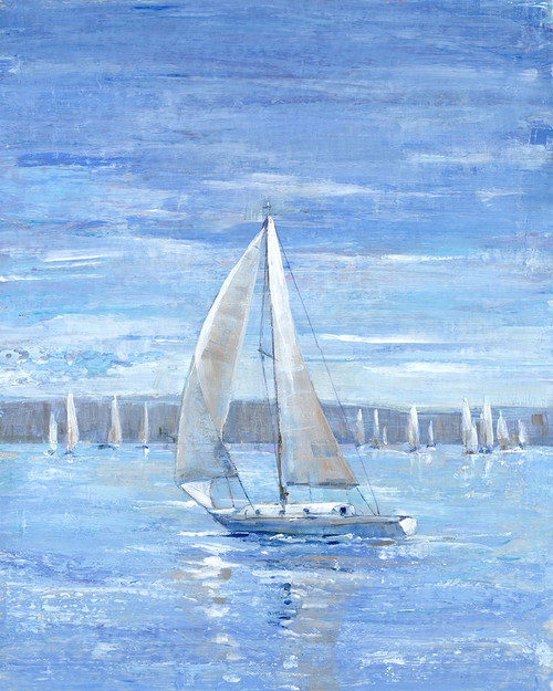 Sailing Close to the Wind I Poster Print - Tim OToole