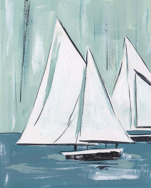Sailing Winds I Poster Print - Melissa Wang