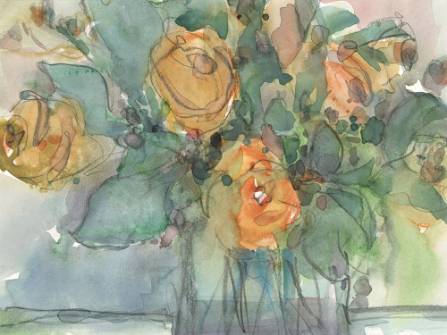 Spring Flowers in Bloom I Poster Print - Samuel Dixon