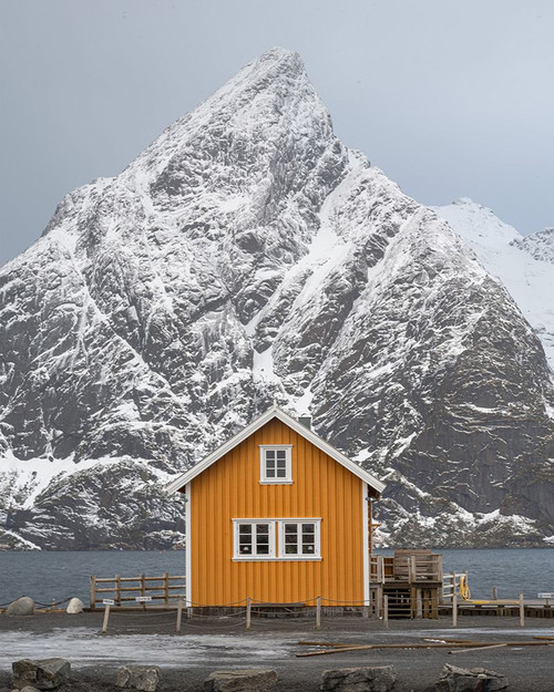 The Yellow Village III Poster Print - Danny Head