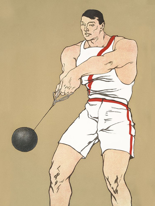 Penfield Vintage Sports Illustrations I Poster Print - Edward Penfield