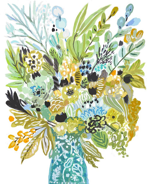 Exotic Floral l II Poster Print - Karen Fields