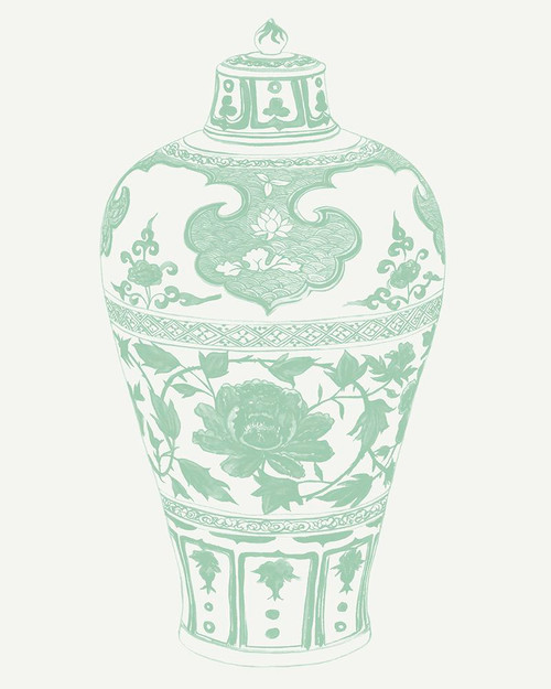 Mint Vases I Poster Print - Melissa Wang