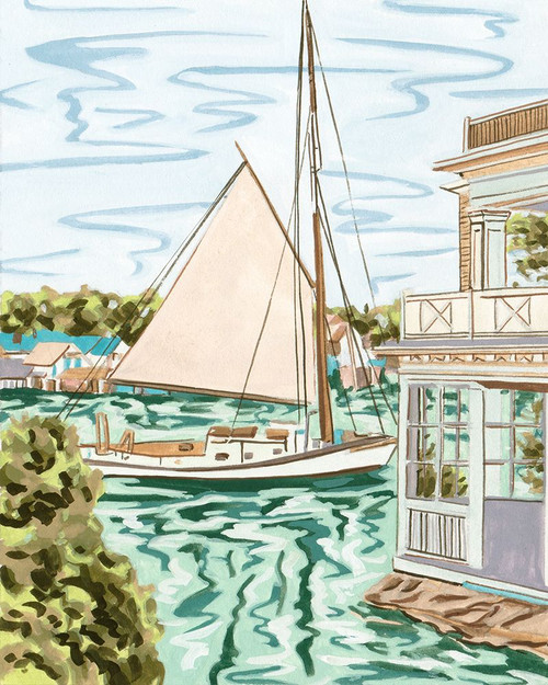 Summer Sails III Poster Print - Melissa Wang