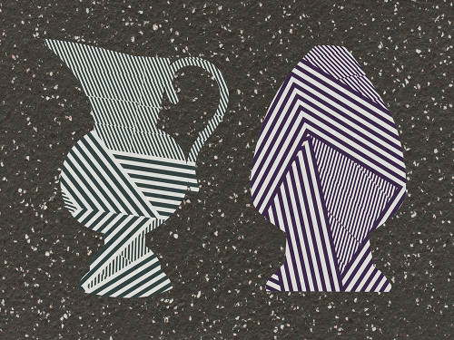 Sculptural Vase I Poster Print - Melissa Wang