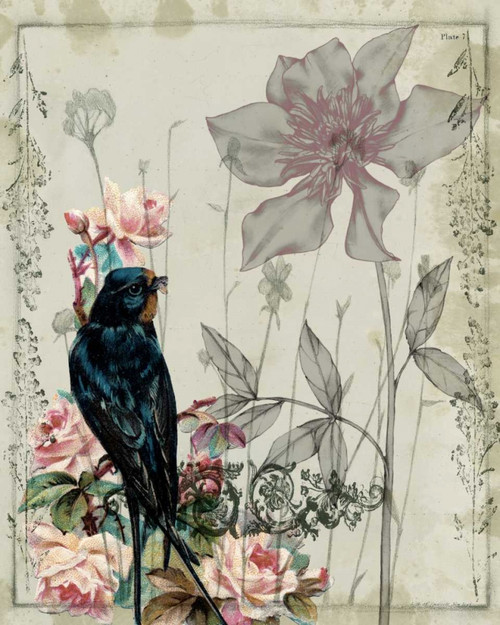 Mauve Melody IV Poster Print - Jennifer Goldberger